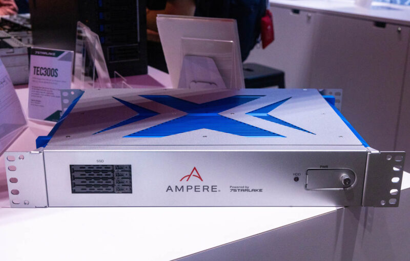 Ampere 7StarLake TEC300S Front At OCP Summit 2023 1