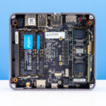 Beelink SER7 Inside Configured Airflow Guide Off