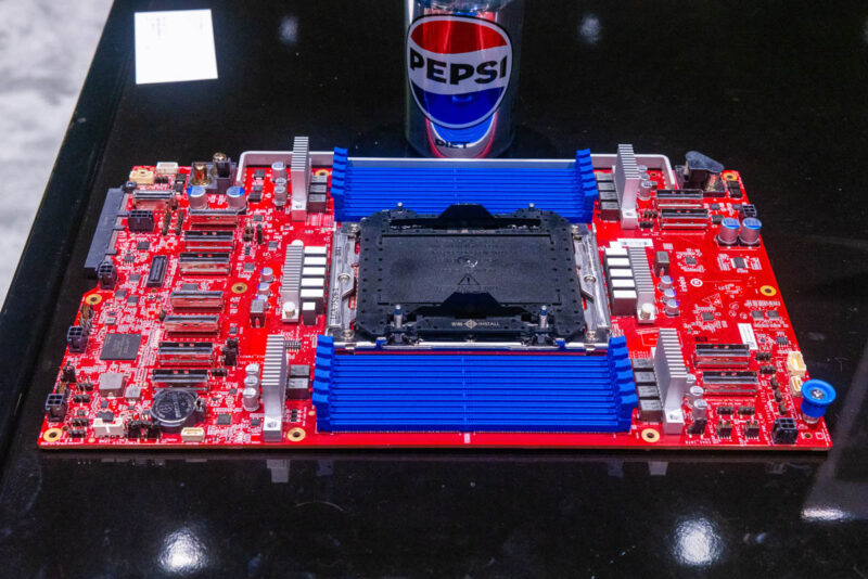 Intel LGA 7529 1 M DNO Motherboard At OCP Summit 2023 2