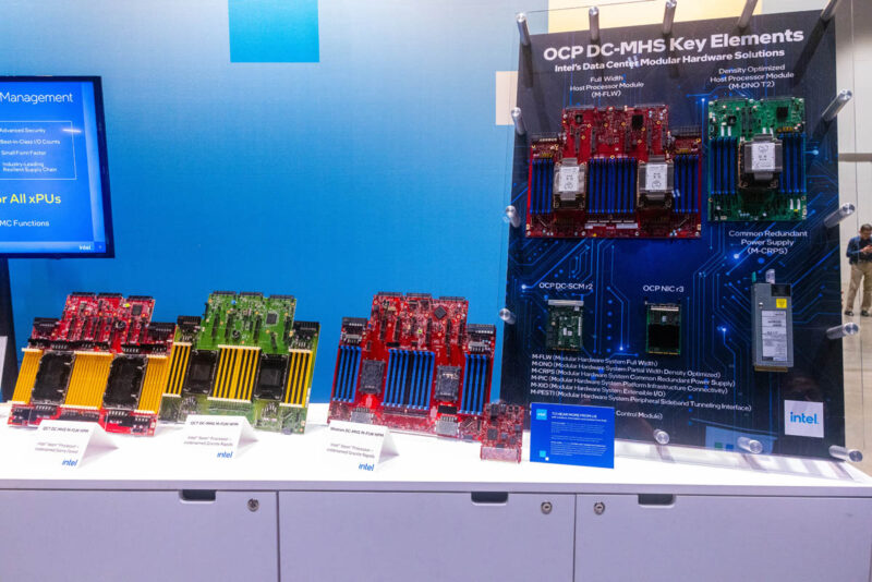 Intel OCP DC MHS Granite Rapids And Sierra Forest Display At OCP Summit 2023 1