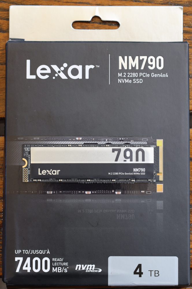 Lexar NM790 4TB Box