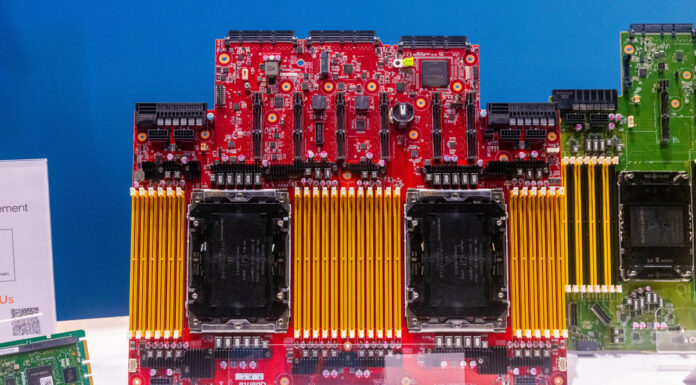 Intel Shows Granite Rapids and Sierra Forest Motherboards at OCP Summit 2023 QCT DC MHS M FLW HPM Intel Xeon Sierra Forest Motherboard OCP Summit 2023 1