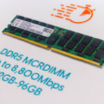SK Hynix DDR5 MCRDIMM 8800 Angle At OCP Summit 2023 1