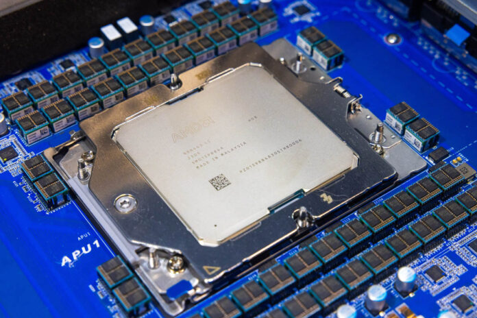 Gigabyte G383 R80 AMD MI300A In SH5 LGA6096 Socket 2