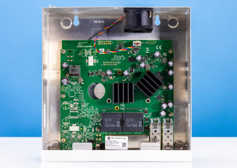 MikroTik CRS310 8G 2S IN Internal Overview 2