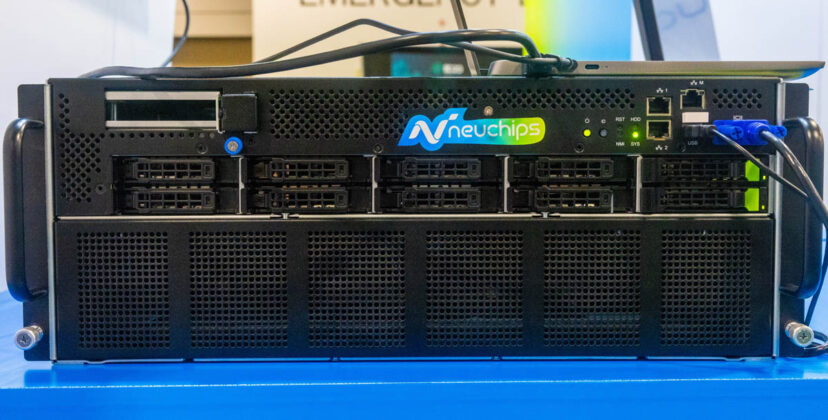 Neuchips RecAccel N3000 AI Inference Accelerator at SC23