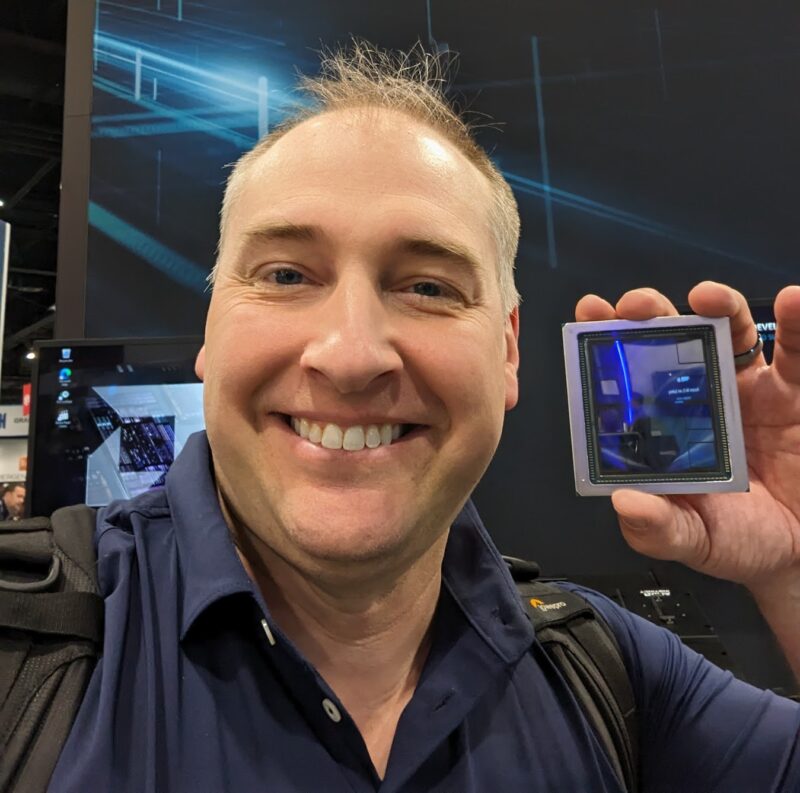 Patrick Selfie With AMD MI300X At SC23