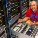 Patrick At Intel Developer Cloud With 8x Intel Data Center GPU Max 1100 PCIe In Supermicro SYS 521GE TNRT 1