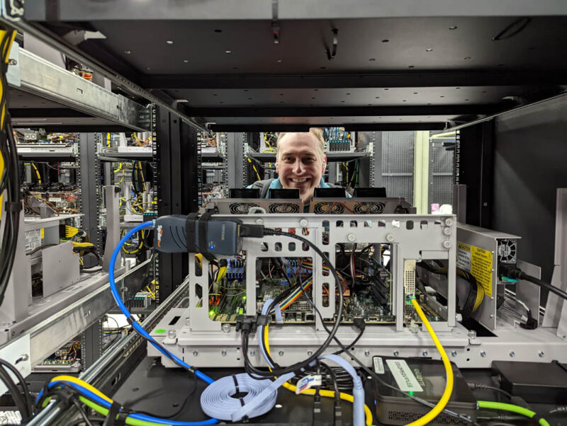 Patrick At Intel Testing Site In Oregon December 2022