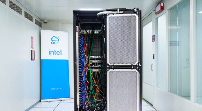 Quanta QCT QoolRack Liquid Cooling Intel Xeon Max Overview QCT QoolRack Rear Door Heat Exchanger