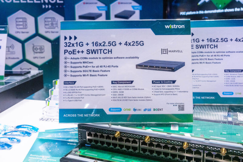 Wistron 2.5GbE PoE Switches At OCP Summit 2023 1