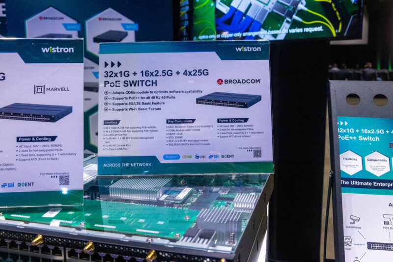 Wistron 2.5GbE PoE Switches At OCP Summit 2023 3