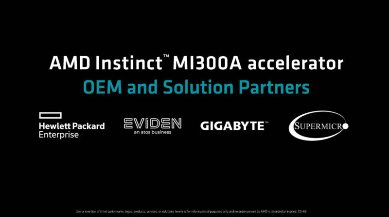 AMD Instinct MI300A OEMs