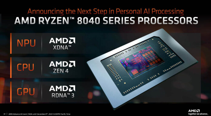 AMD Ryzen 8040 Series Launched with More AI AMD Ryzen 8040 Series Announcement
