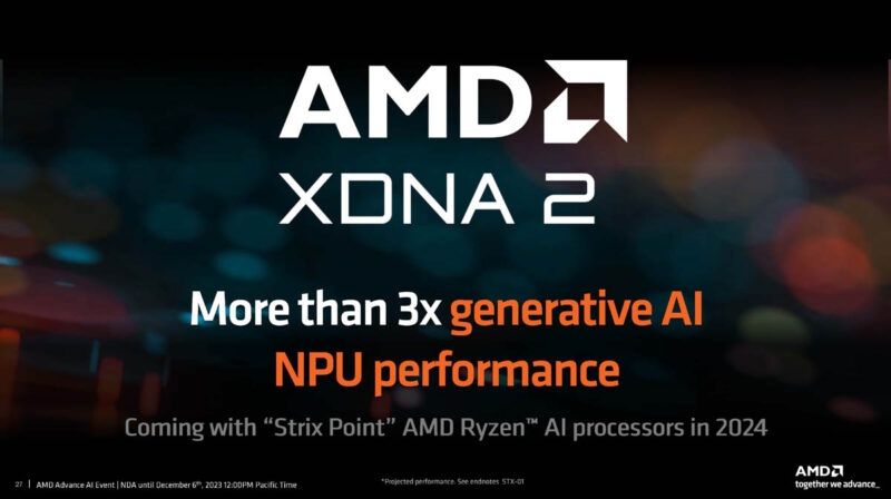 AMD XDNA 2 More AI Perf