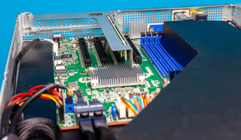 ASRock Rack 1U8S4E EGS 2T C741 PCIe Slots And Riser Area