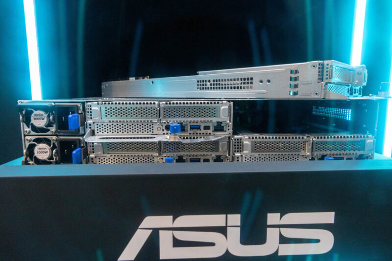 Sistema de superchip ASUS RS720QN E11 RS24U NVIDIA Grace 5