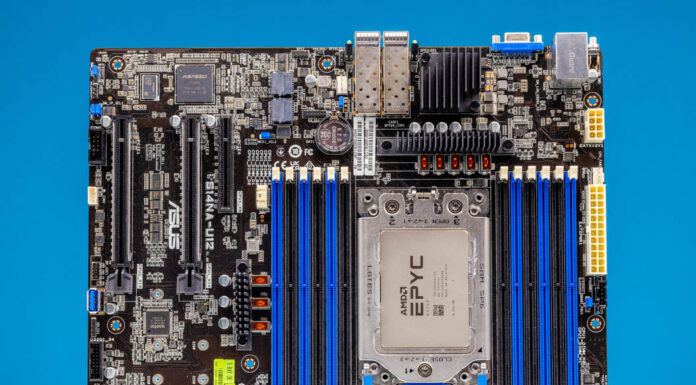 ASUS S14NA-U12 AMD EPYC 8004 Siena Motherboard Review ASUS S14NA U12 Overview Side