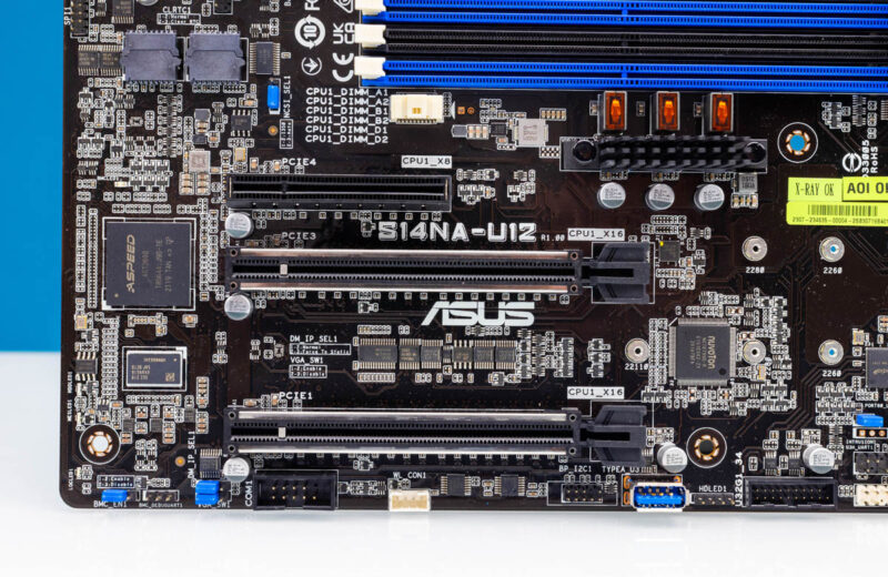 ASUS S14NA U12 PCIe Slots