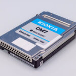 Kioxia CM7 NVMe SSD Three Quarters