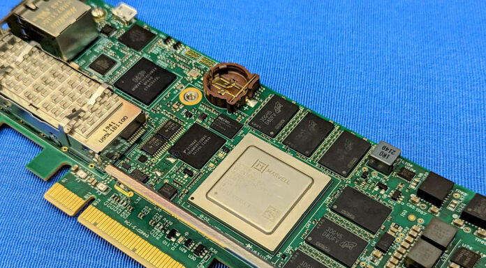 Marvell Octeon CN103 DPU 50Gbps Encryption on One Core Marvell Octeon VN103 DPU Chip