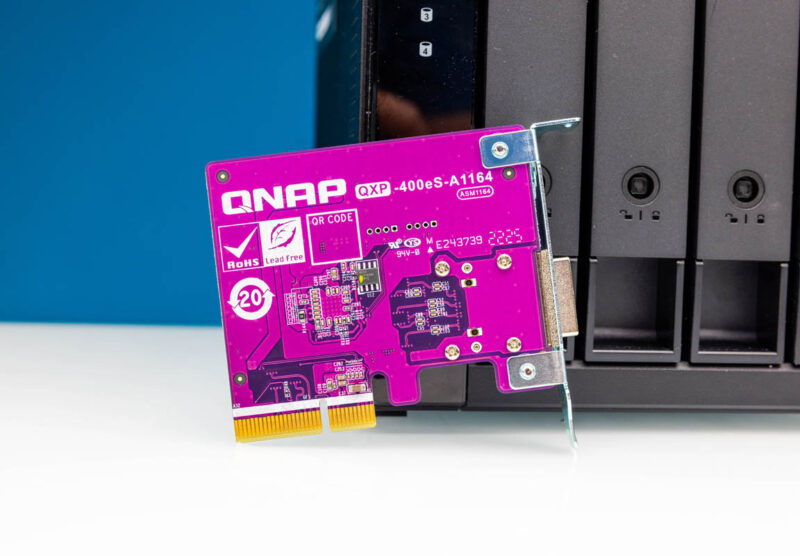 QNAP QXP 400eS A1164 Back