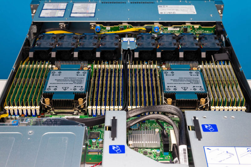 Supermicro SYS 121H TNR CPUs And Memory Rear