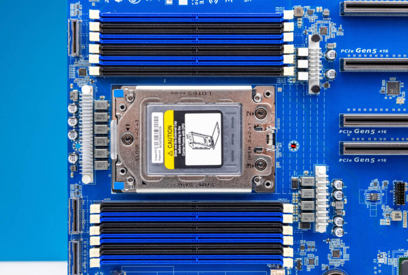 Gigabyte ME33 AR0 Socket SP6 And DIMMs