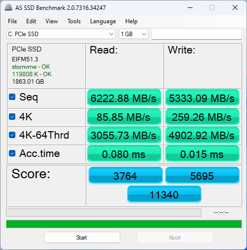 Inland Performance Plus 2TB 2TB ASSSD 1GB