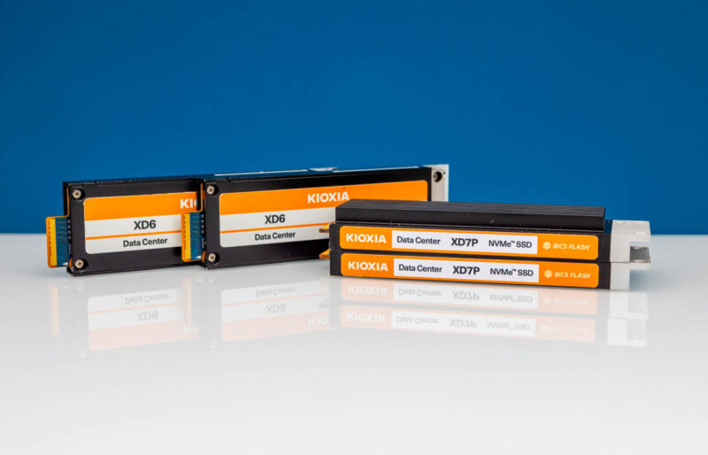 Kioxia XD6 And XD7P E1.S SSDs 1