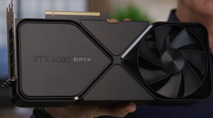 NVIDIA GeForce RTX 4080 Super at CES 2024 NVIDIA GeForce RTX 4080 Super