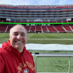 Patrick On The Field At 49ers Levis Stadium