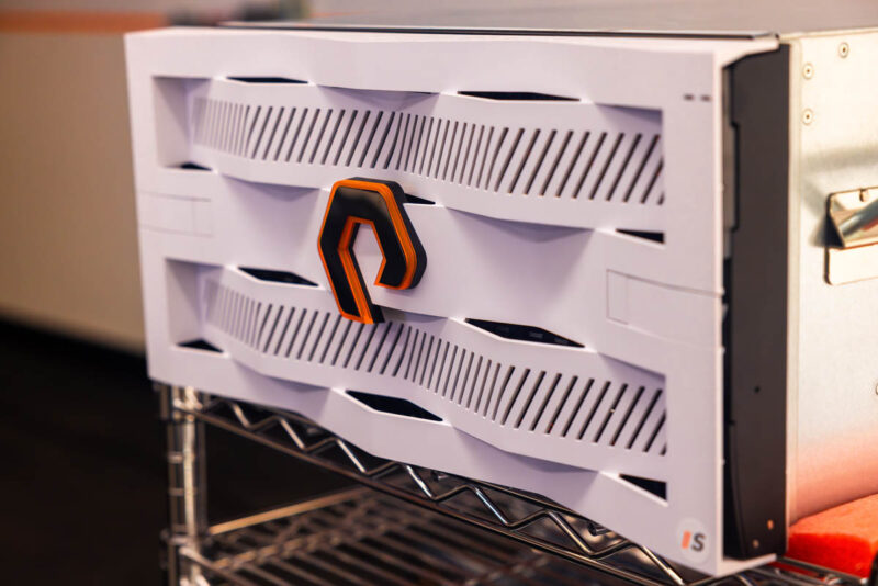 Pure Storage FlashBlade S Front With Bezel Angle