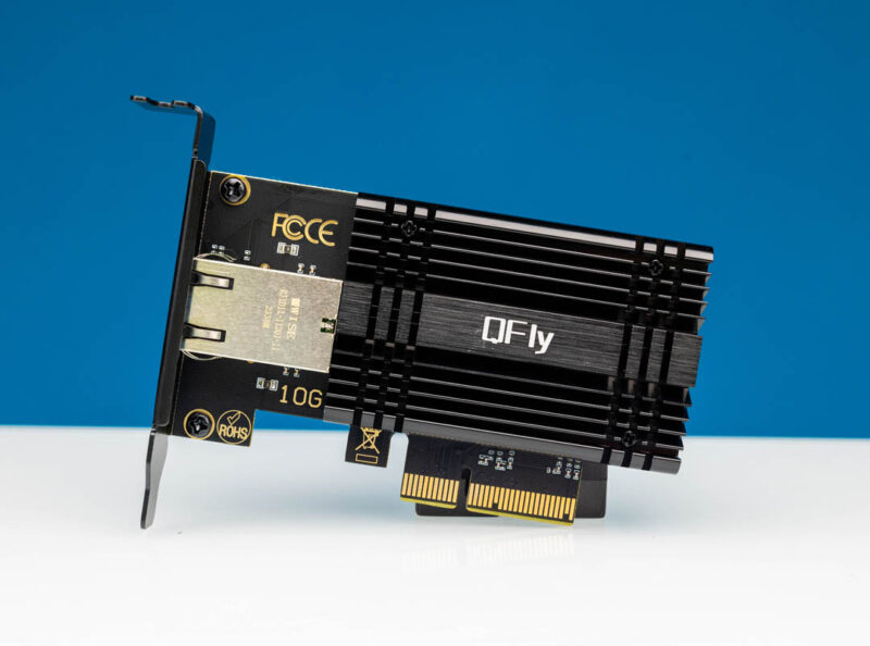 QFly 10Gbase T Marvell AQC113C Front