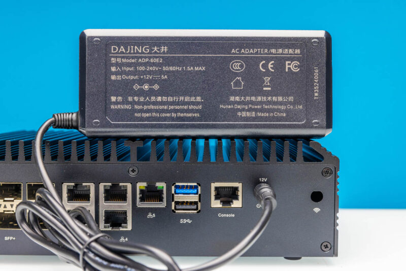 Qotom C3758 C3758R Fanless 60W Dajing Power Adapter