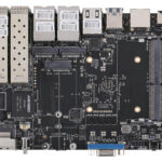Qotom MB4C911 0311 Intel Atom C3558R Motherboard Port Side