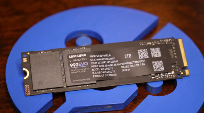 Samsung 990 EVO 2TB Review Hybrid PCIe Gen4 and Gen5 NVMe SSD Samsung 990 EVO 2TB