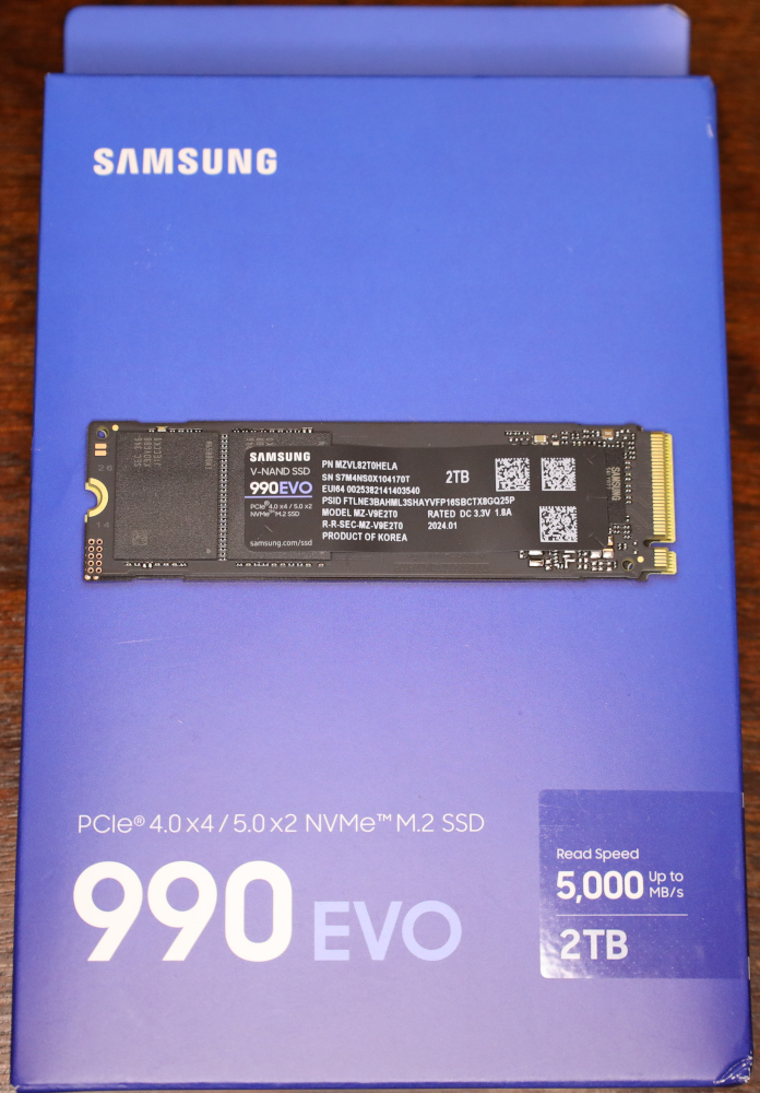Samsung 990 EVO 2TB 2TB Box