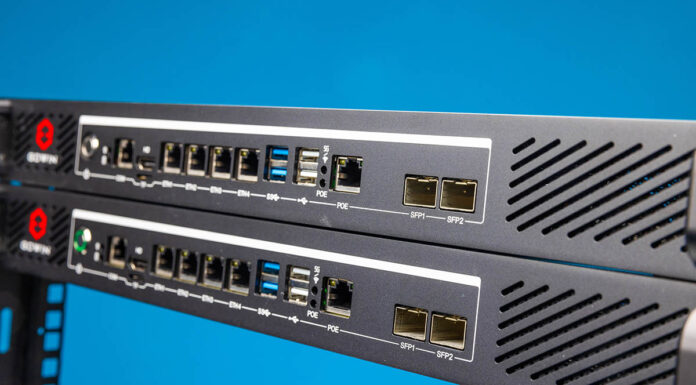 GoWin 1U 25GbE Appliance Review This Has Everything Including PoE GoWin 1U 25GbE Cover