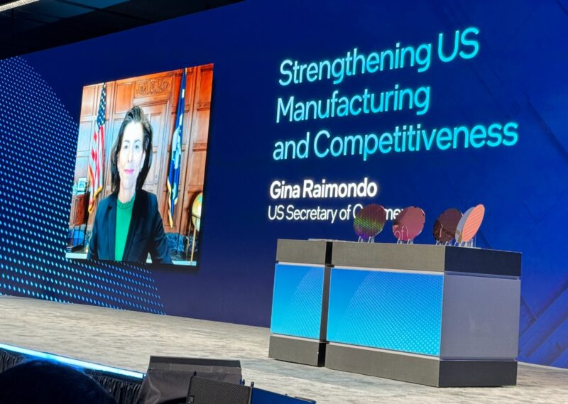 Intel Foundry 2024 Gina Raimondo US Secretary Of Commerce