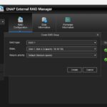 QNAP External RAID Manager QNAP TR 002 Create RAID Group