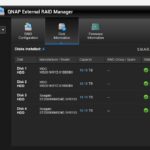 QNAP TR 004 4 Bay USB QNAP External RAID Manager WD Gold And Seagate Exos X22 20TB