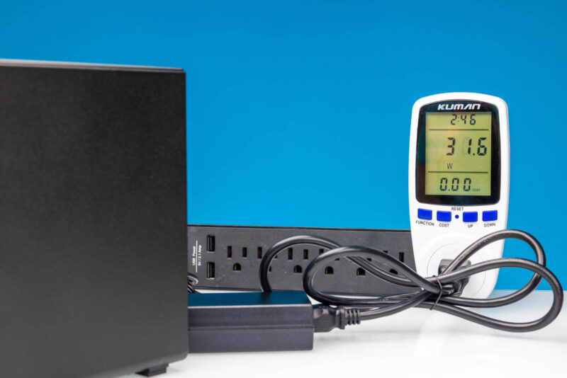 QNAP TR 004 Idle Power With Drives