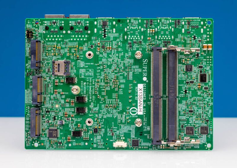 Supermicro X13SAN H Bottom Overview 1