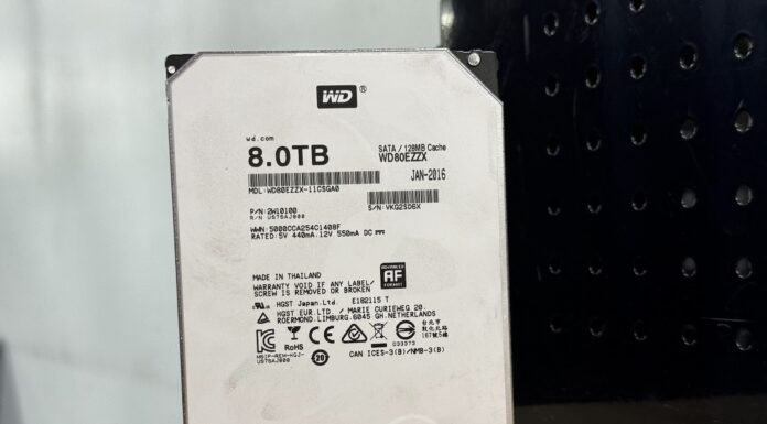 Farewell Brave 8TB WD Hard Drive You Served STH Well The 8TB WD Hard Drive That Survived