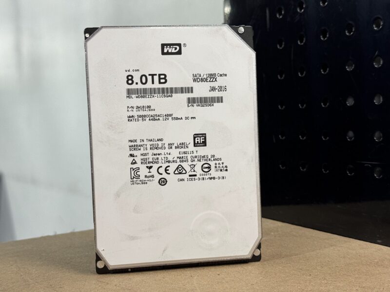 The 8TB WD Hard Drive That Survived