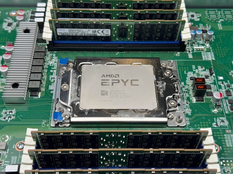 AMD EPYC 7C13 In Socket 2