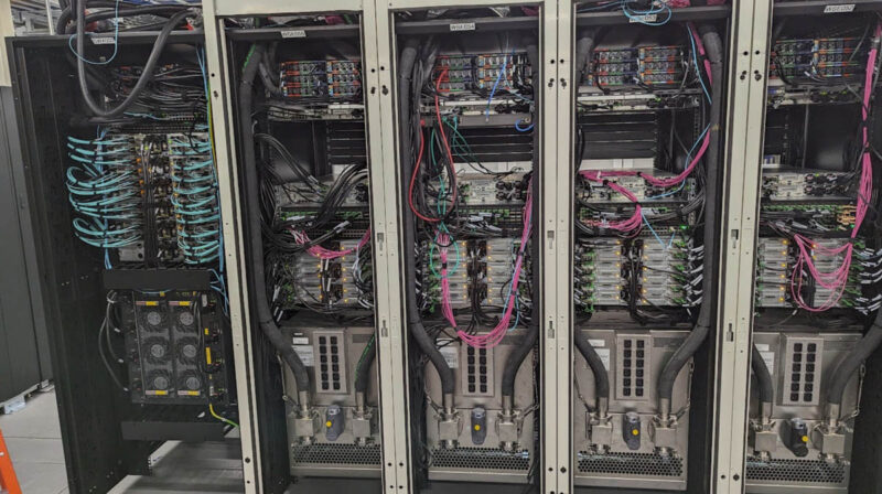 Cerebras Condor Galaxy 2 HPE Servers Vertiv Racks