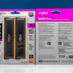 Crucial Pro 16GB DDR5 6000 2x 32GB Kit Packages Front And Back