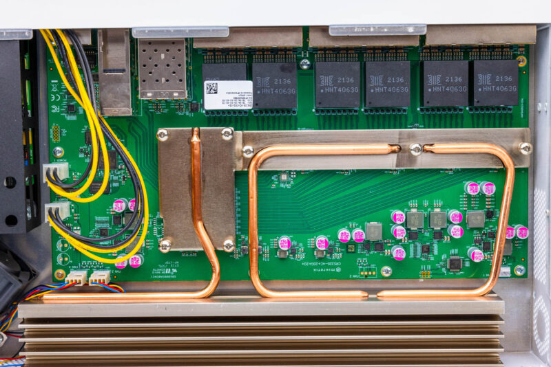 MikroTik CRS 326 4C+20G+2Q+RM Internal Overview PCB